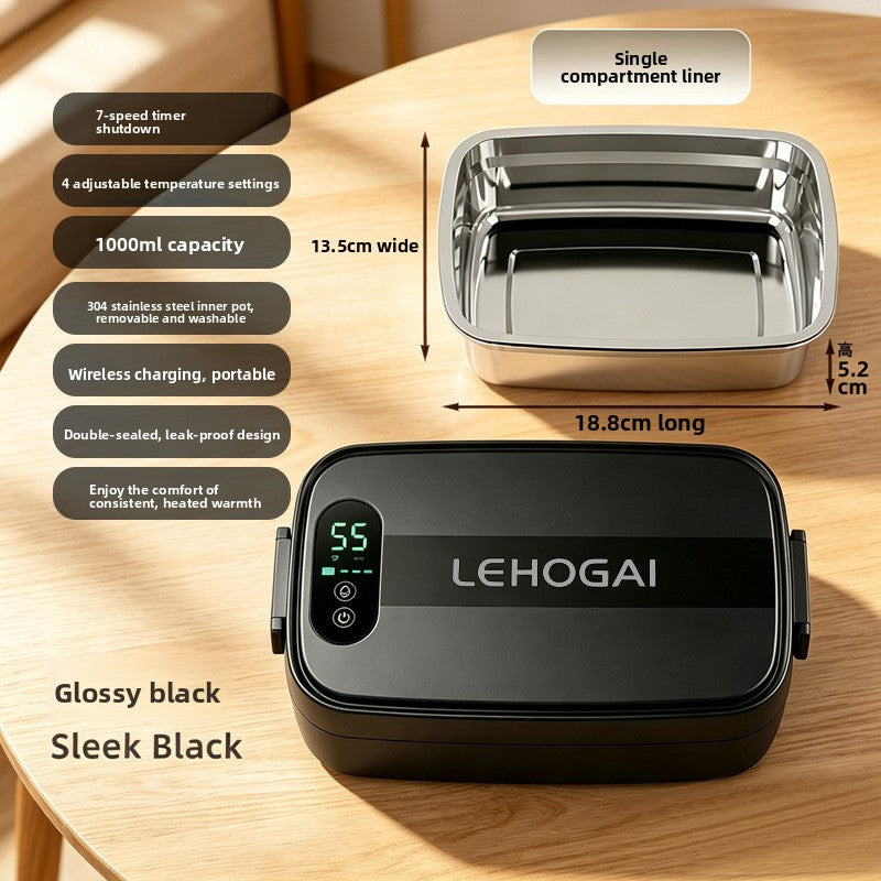 USB Rechargeable Electric Lunch Box with Insulation